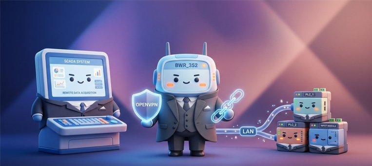 OpenVPN: SCADA & Remote PLC